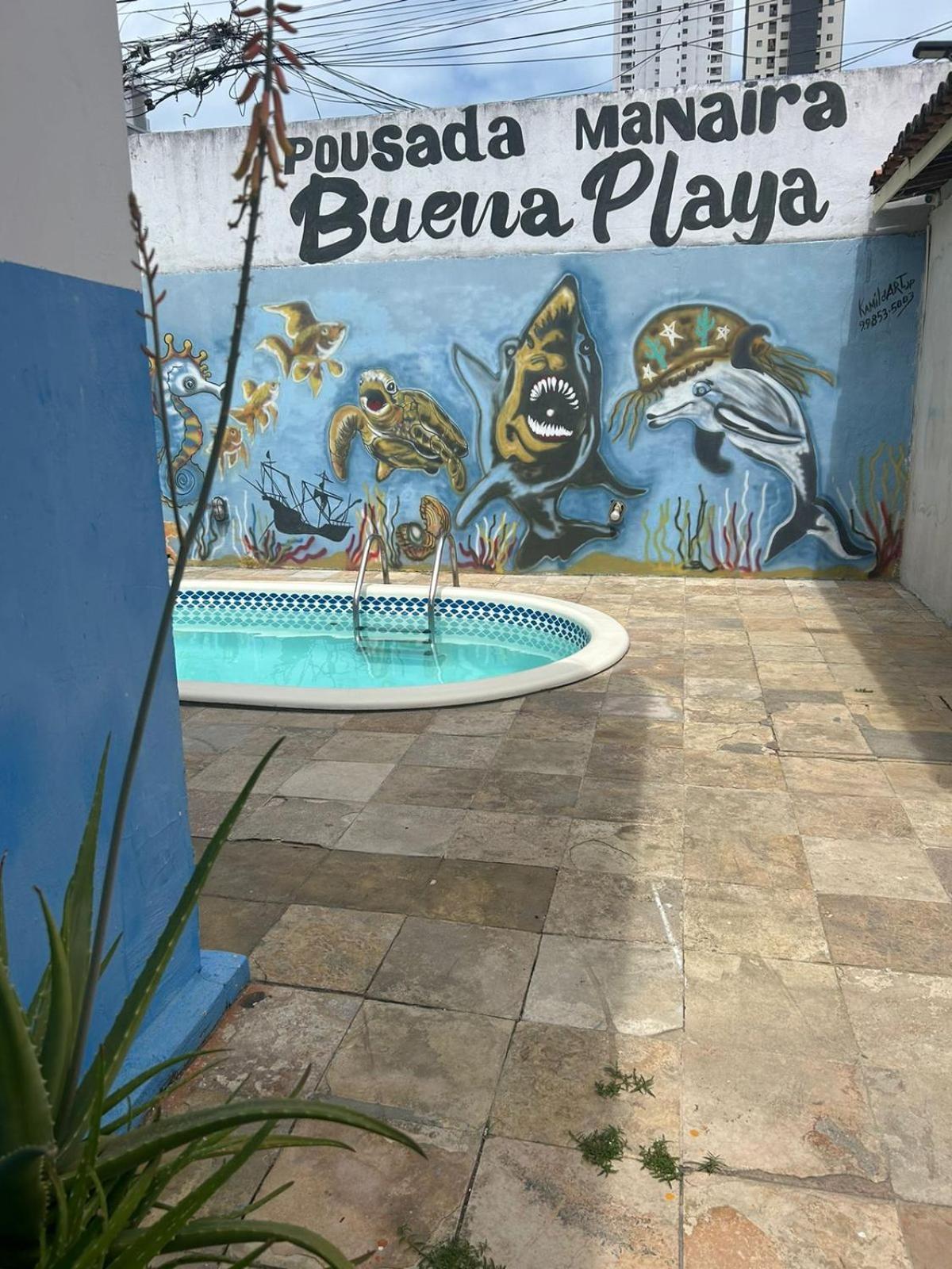 Pousada Manaira Buena Playa João Pessoa Exterior foto
